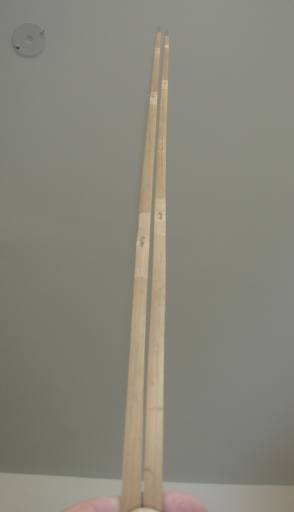 Two Sawn Strips Ready for Further Strip Preparation